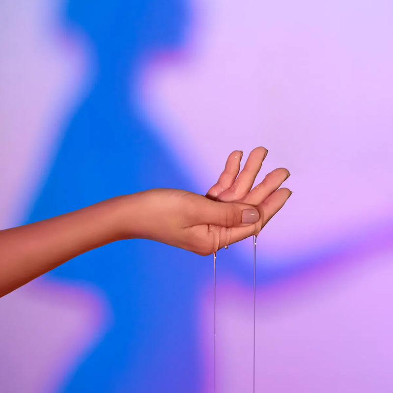 Love to Love Love Me Tender Luscious & Heating Massage Oil Cotton Candy 0.33 oz. Lovely Planet