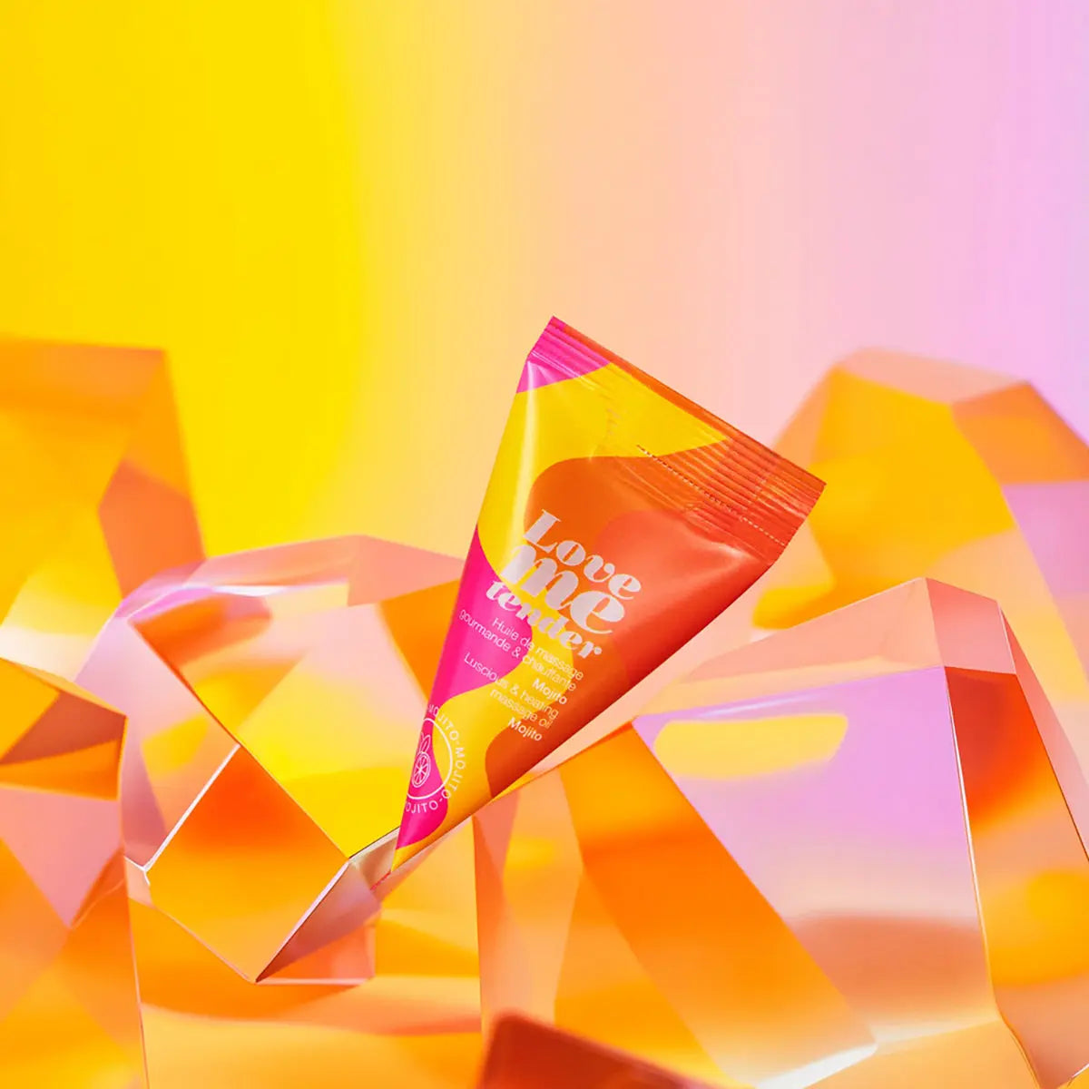 Love to Love Love Me Tender Luscious & Heating Massage Oil Mojito 0.33 oz. Lovely Planet