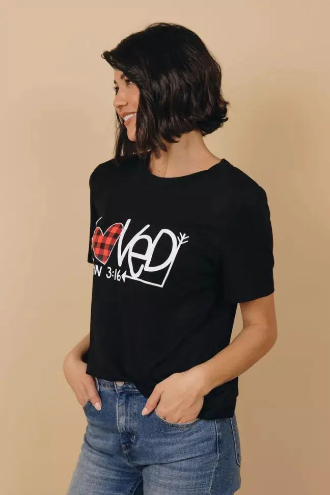 Loved Bible Verse Shirt Stay Warm in Style