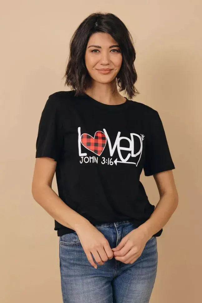 Loved Bible Verse Shirt Stay Warm in Style