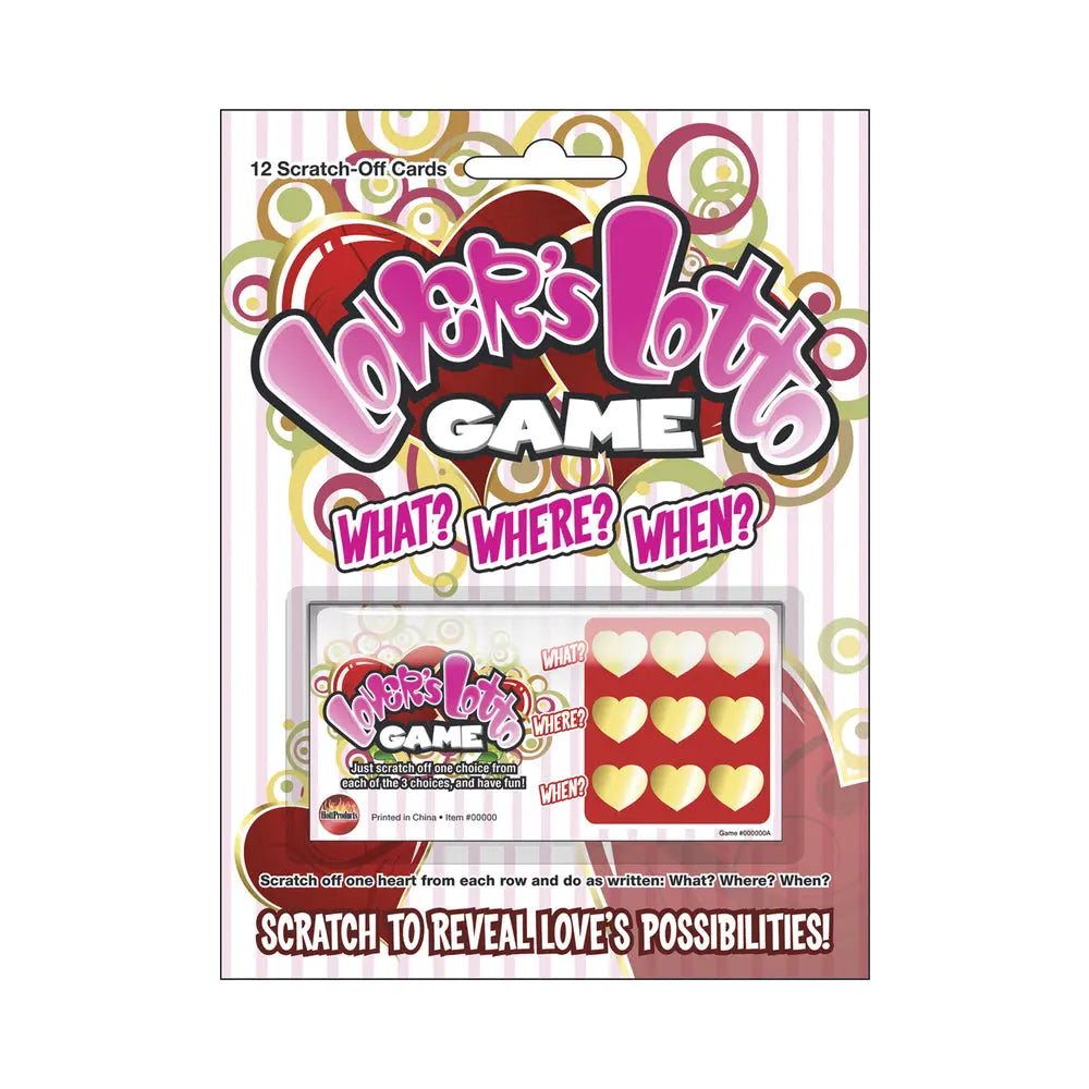 Lovers Lotto Game Scratch&Play Sex Game Hott Products