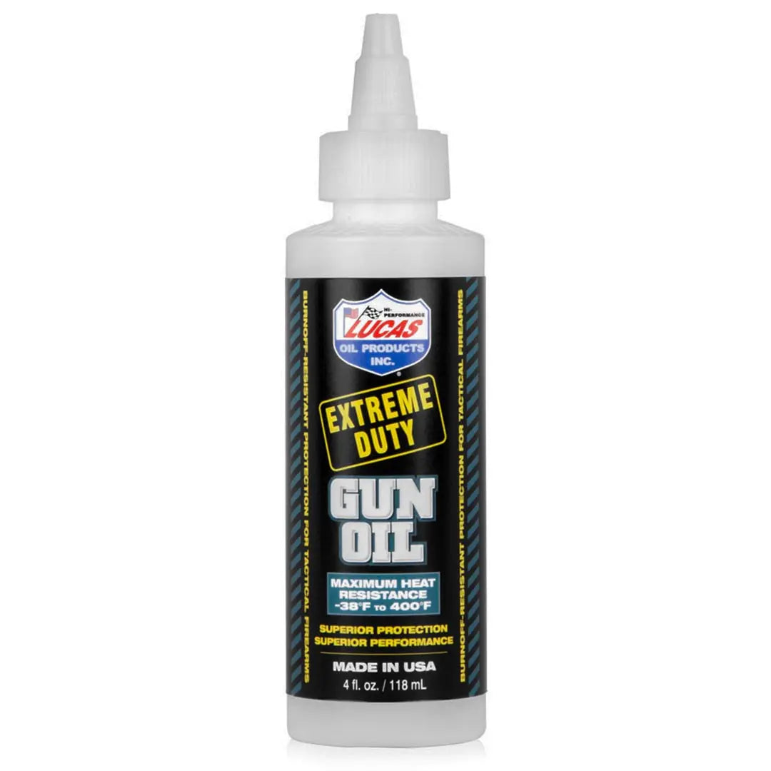 Lucas Oil Extreme Duty Gun Oil - 4 Ounce Bottle LUCASOIL