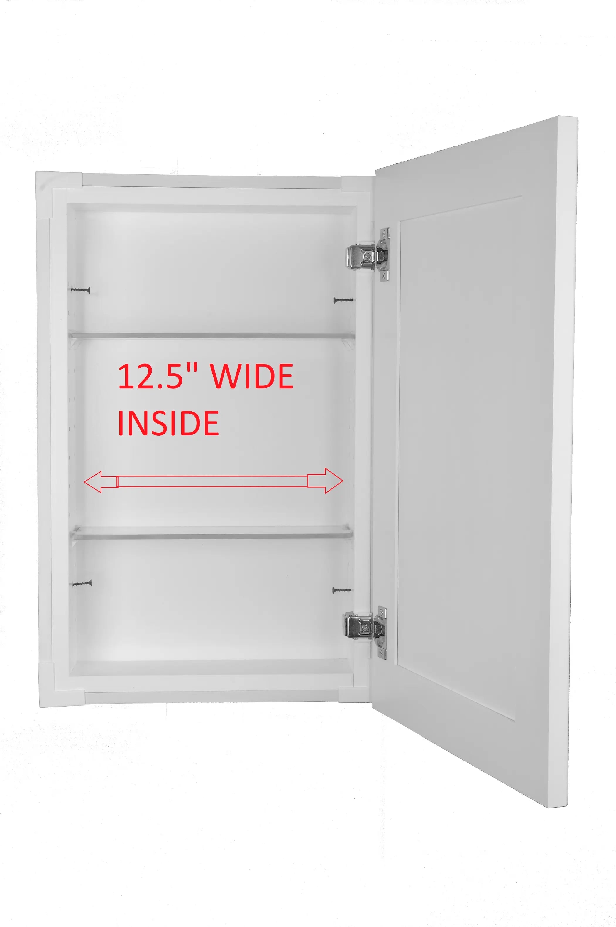 Luna Recessed Medicine Cabinet WG Wood Products, LLC