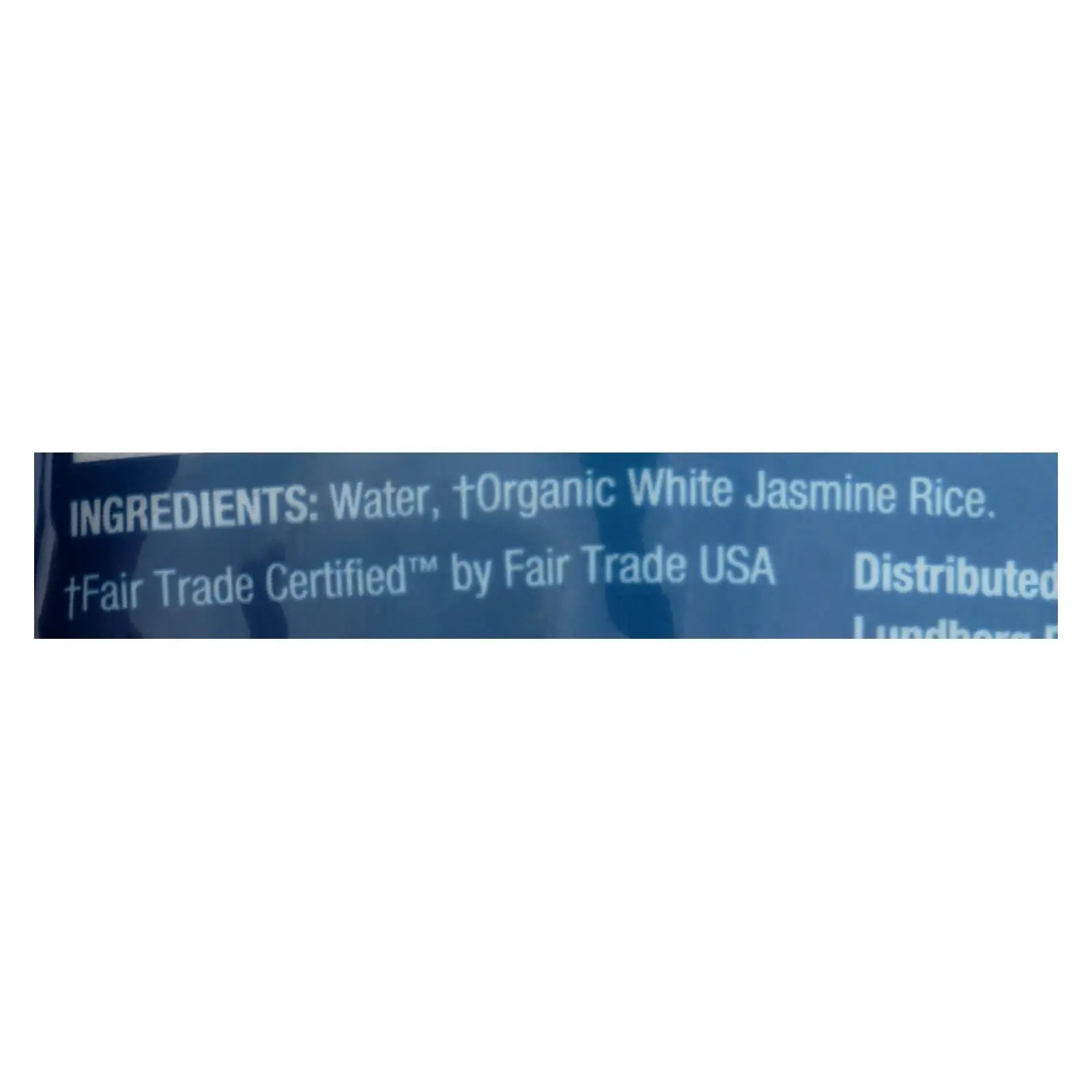 Lundberg Family Farms Organic Thai Rice - White Jasmine - Case Of 6 - 8 Oz Lundberg Family Farms