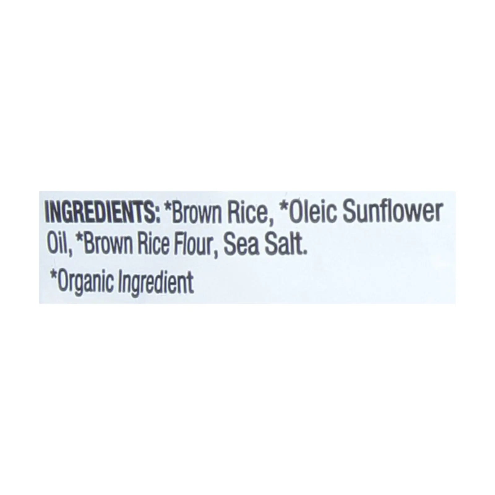 Lundberg Family Farms - Rice Ck Mini Sea Salt - Case Of 6-5 Oz Lundberg Family Farms