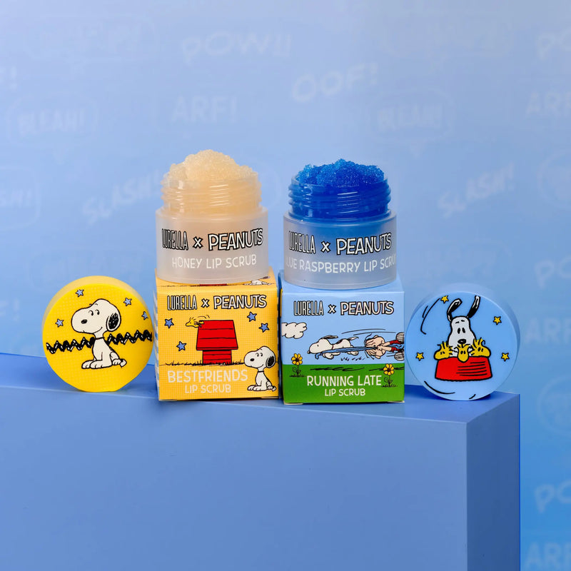 Lurella x Peanuts Running Late & Best friends  Lip Scrub Lurella Cosmetics