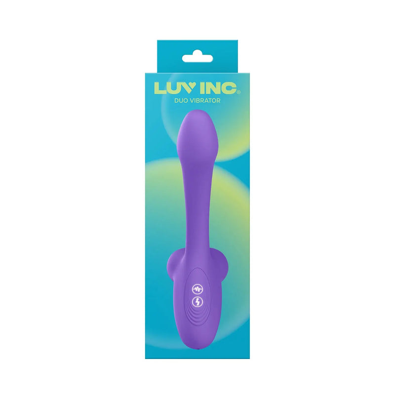 Luv Inc Dv35 Duo Vibrator Purple Luv Inc