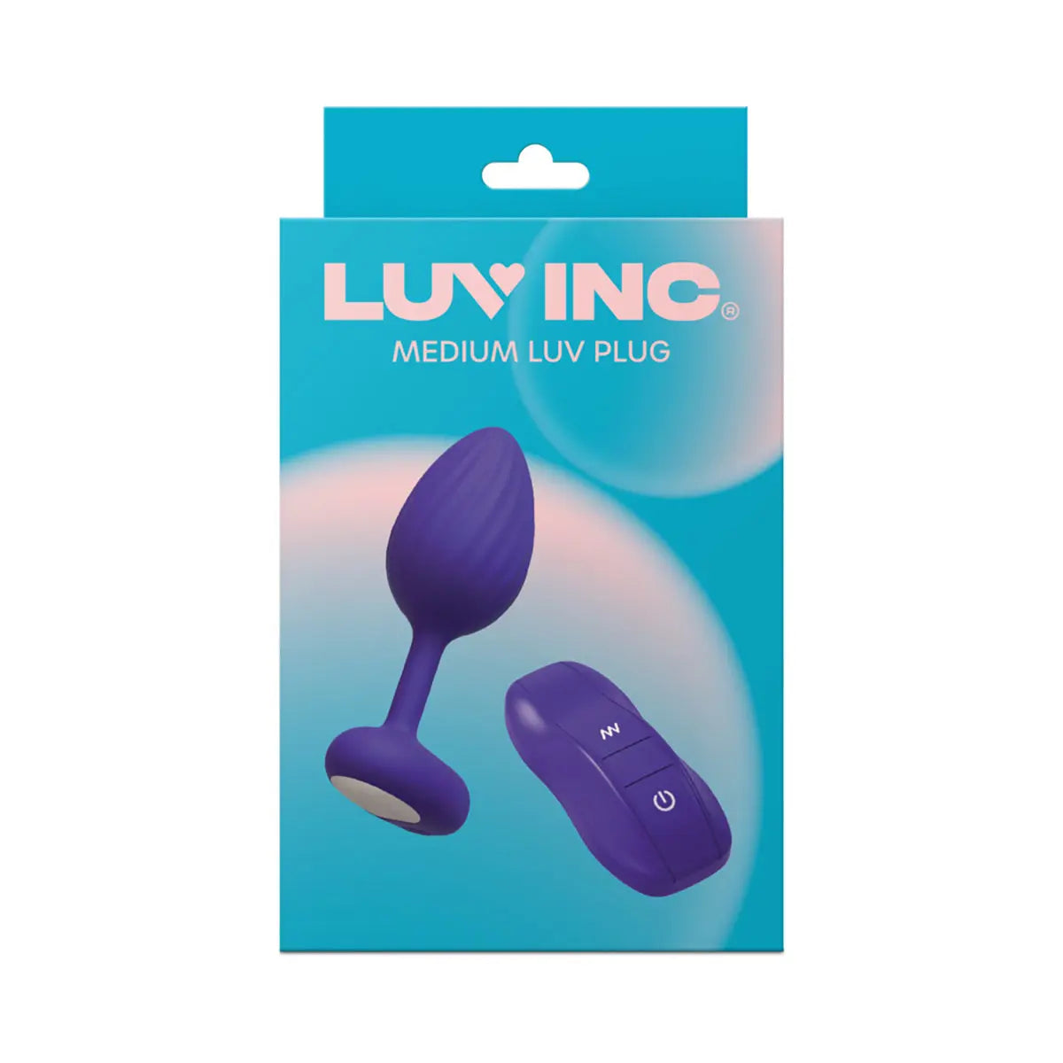 Luv Inc Mp41 Luv Plug Purple M Luv Inc