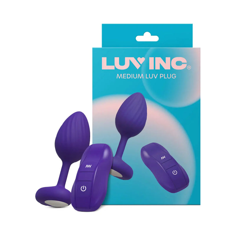 Luv Inc Mp41 Luv Plug Purple M Luv Inc