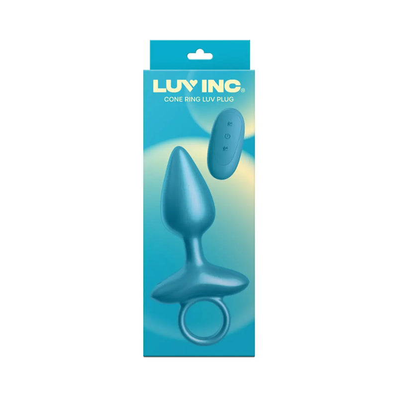 Luv Inc. Cr82: Cone Ring Luv Plug Metallic Blue Luv Inc