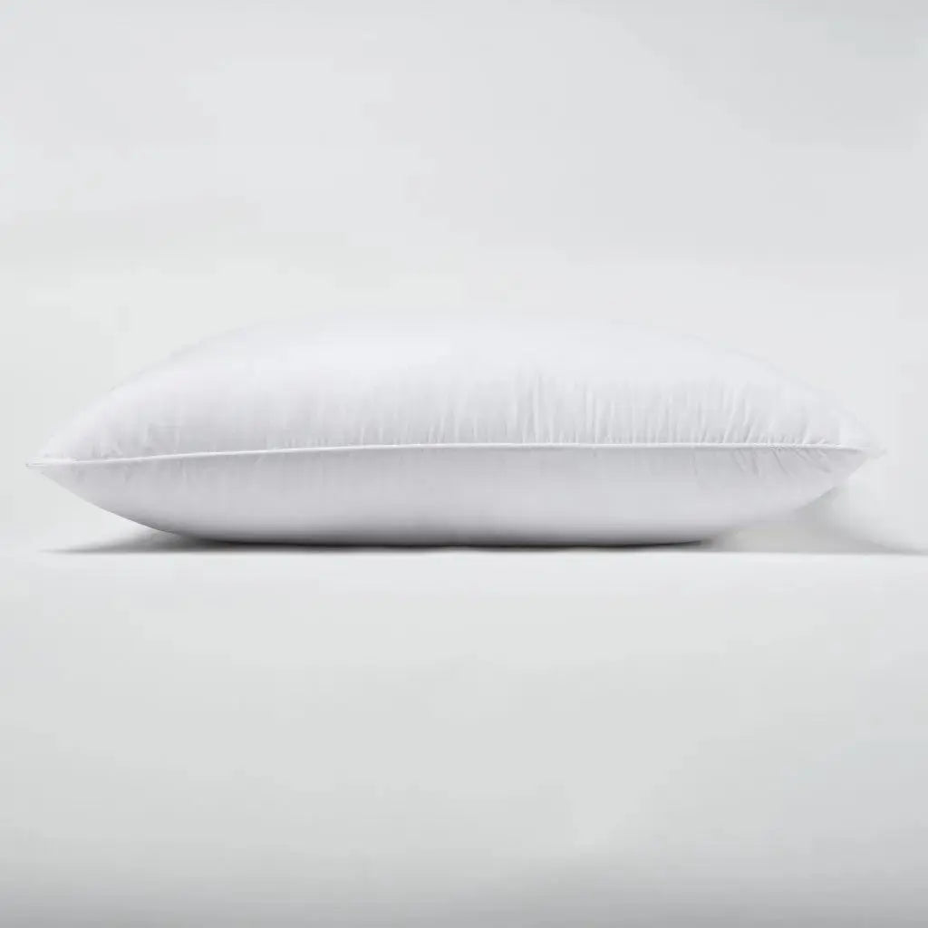 Lux Sateen Down Alternative King Size Firm Pillow Homeroots Bed & Bath