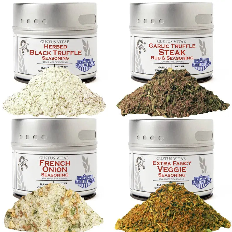 Luxury Protein & Fancy Truffled Side Seasonings Gustus Vitae