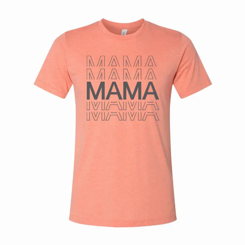 MAMA stacked T-Shirt Simply Inspired Creations