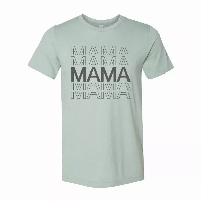 MAMA stacked T-Shirt Simply Inspired Creations