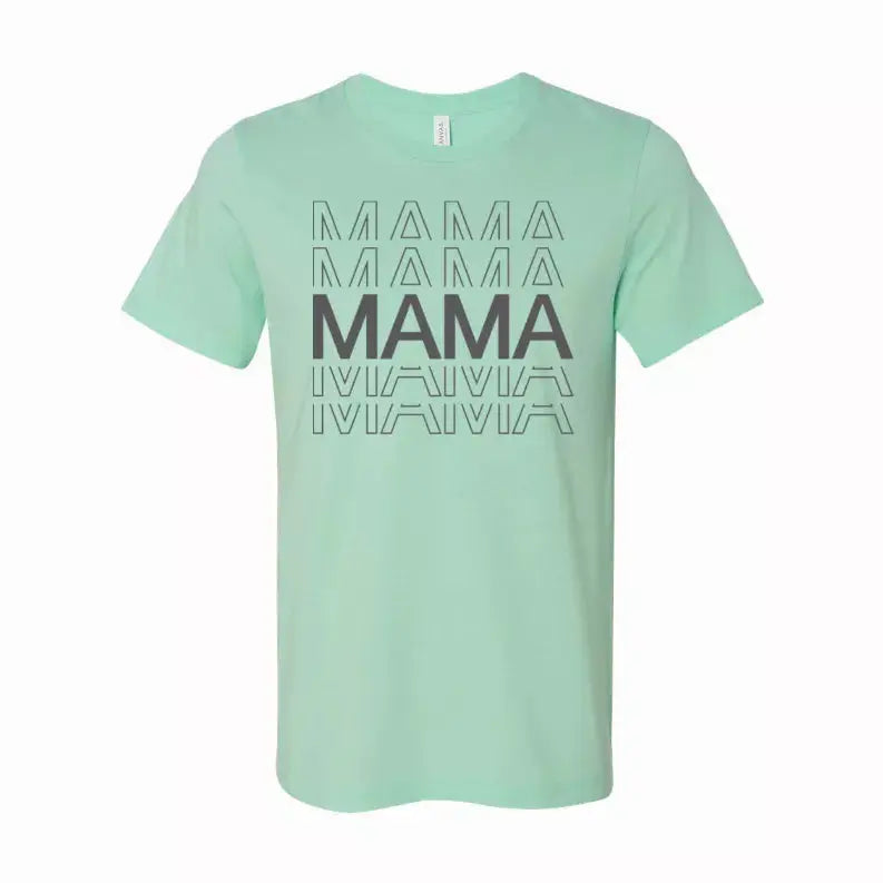 MAMA stacked T-Shirt Simply Inspired Creations