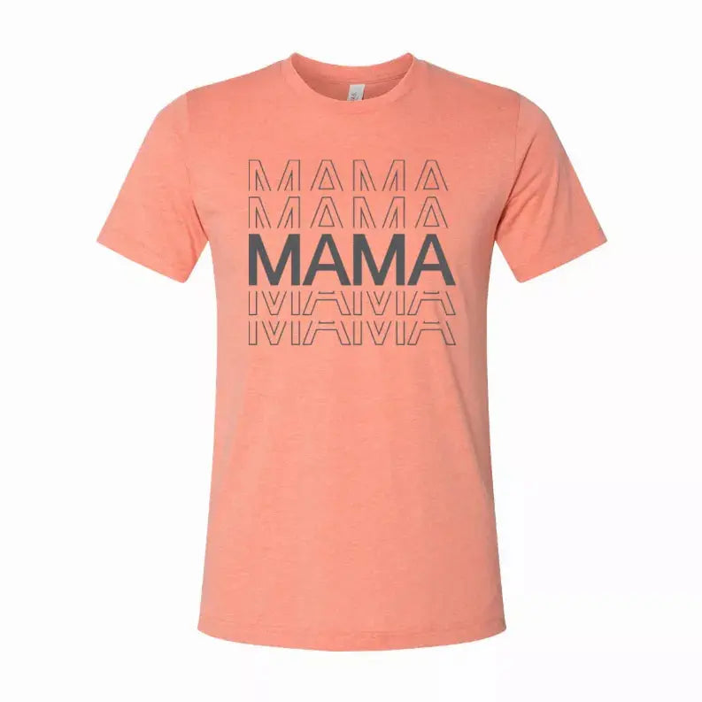 MAMA stacked T-Shirt Simply Inspired Creations