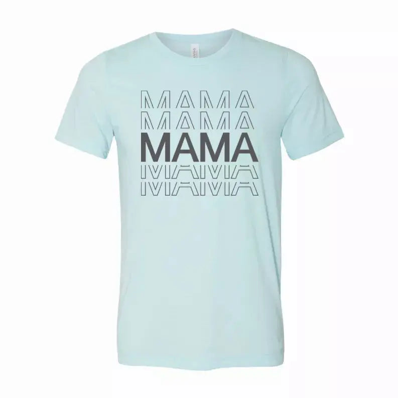 MAMA stacked T-Shirt Simply Inspired Creations