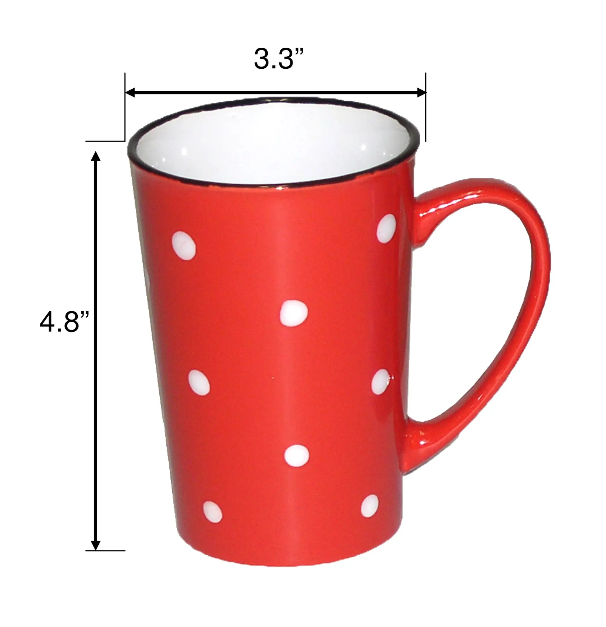 MARCELLE 4X16OZ  MUG SET IN DISPLAY BOX IN 5-PLY BROWN BOX Waymore LLC