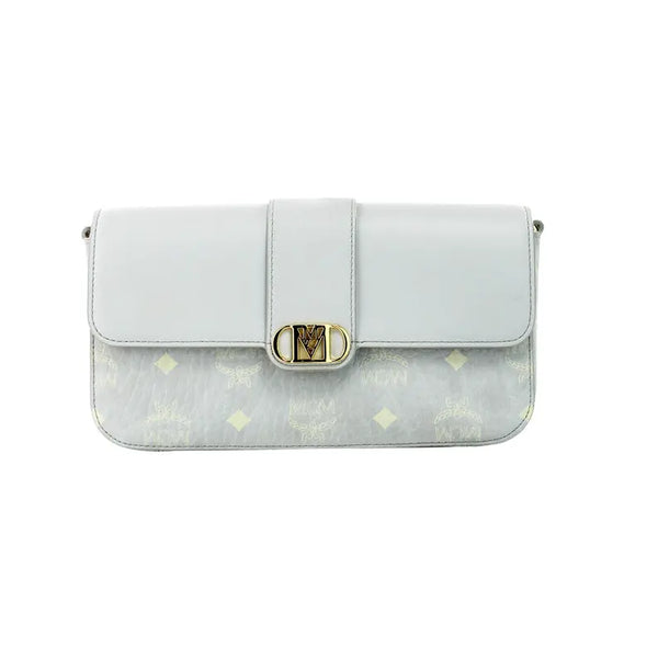 MCM Small Mode Travia Leather Shoulder Crossbody Clutch JV Deals