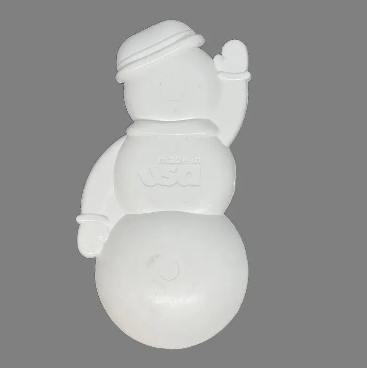 MKB Snowman Ultra Durable Nylon Dog Chew Toy for Aggressive Chewers SodaPup