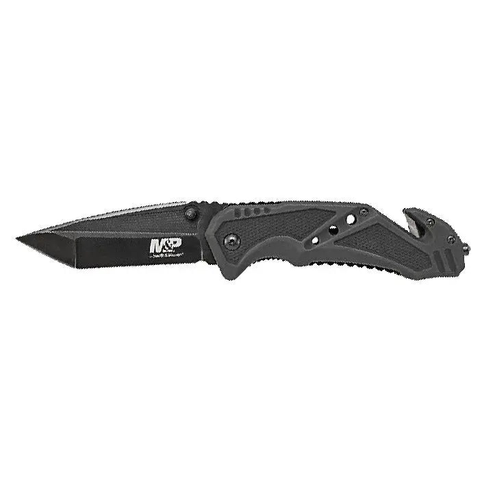 M&p 3.7" Folding Rescue Knife With Tanto Blade BTI Tools