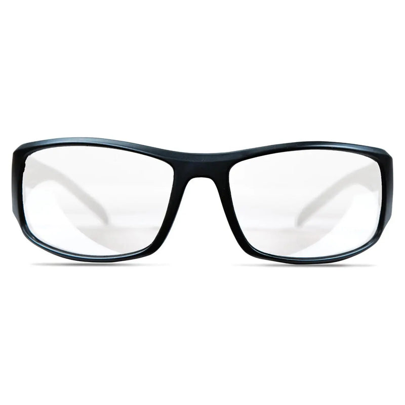 M&p Thunderbolt Full Frame Shooting Glasses – Black Frames/clear Mirror Lenses BTI