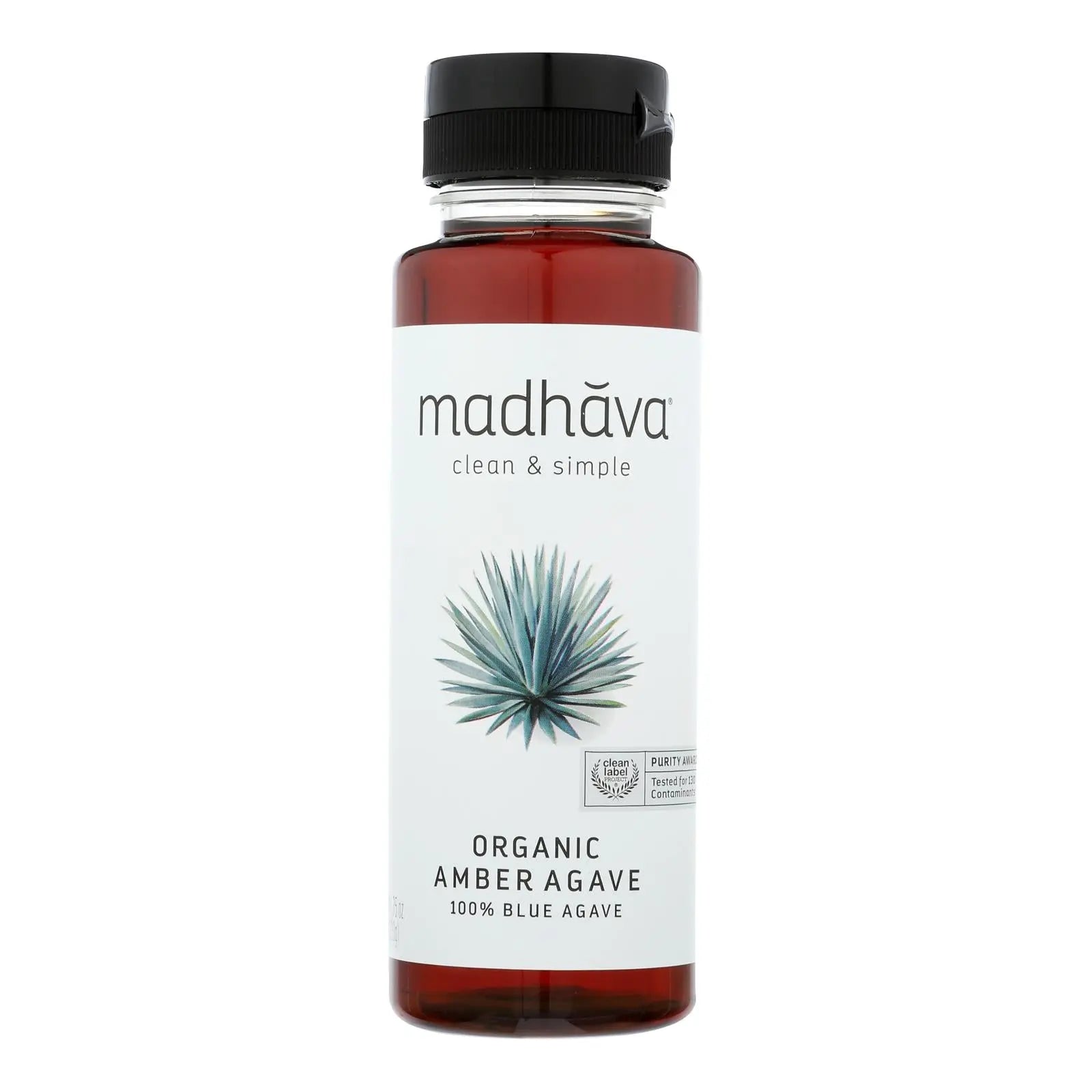 Madhava Honey Organic Amber Agave Nectar - Case Of 6 - 11.75 Fl Oz. Madhava Honey