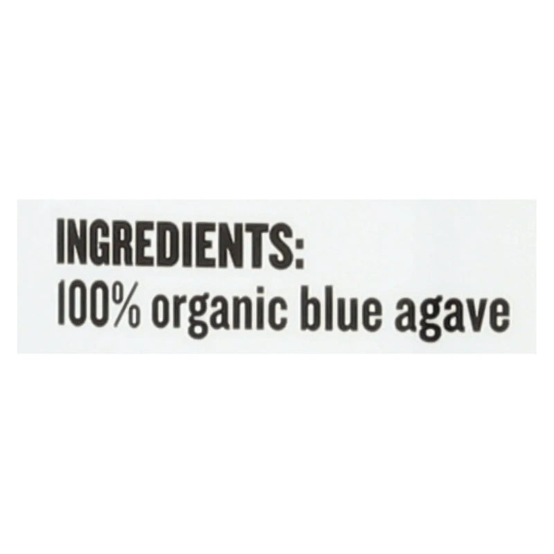 Madhava Honey Organic Amber Agave Nectar - Case Of 6 - 11.75 Fl Oz. Madhava Honey
