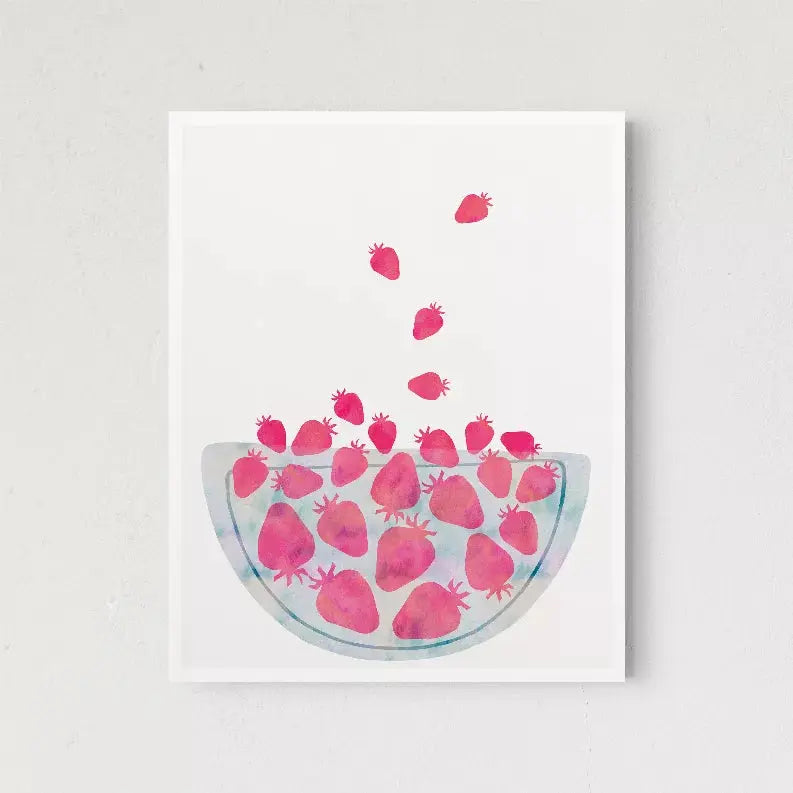 Magic Strawberries The Crafted Prints