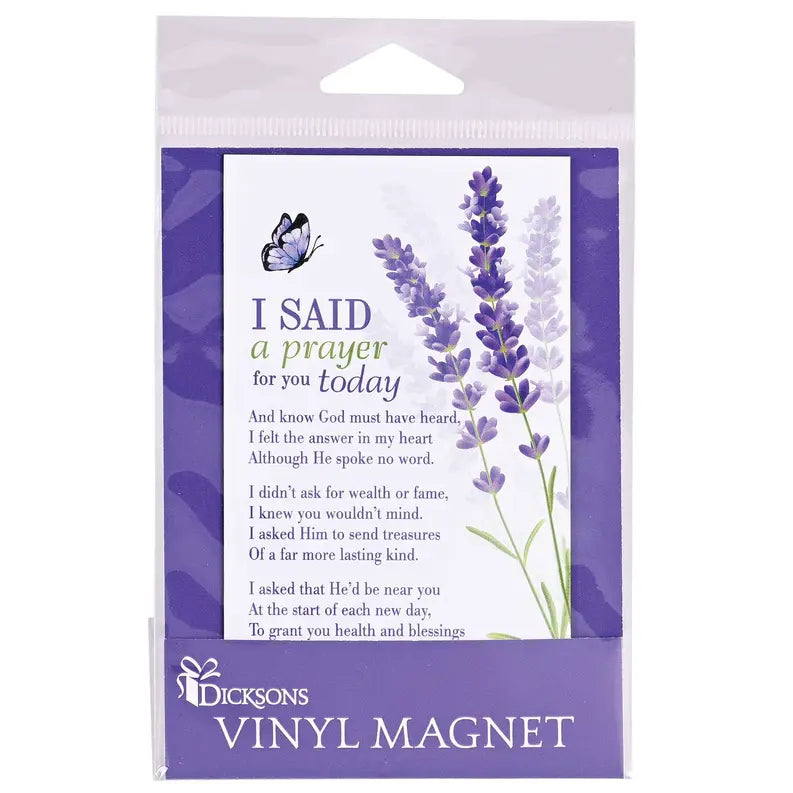 Magnet I Said A Prayer For You 2.75x5 Dicksons Inc