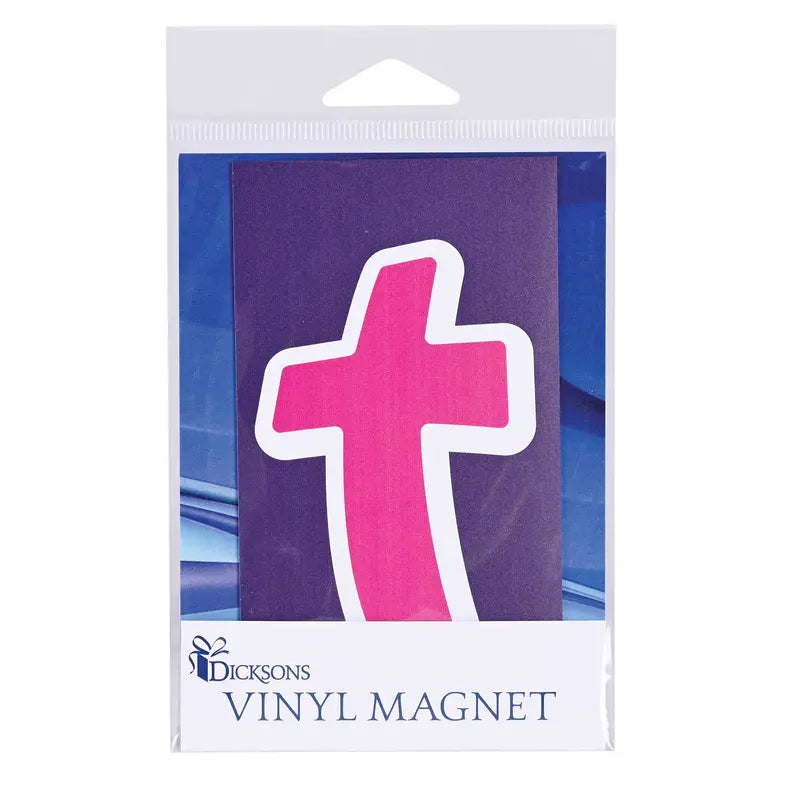 Magnet Pink Cross 2.75x5 Dicksons Inc