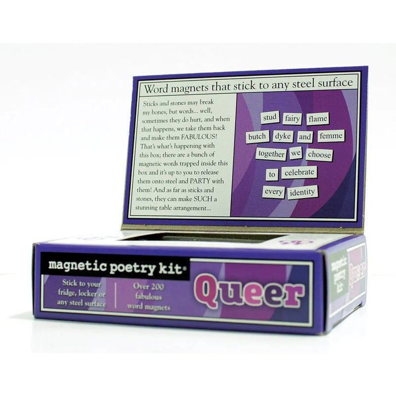 Magnetic Poetry Kit Queer Edition Magnetic Poetry