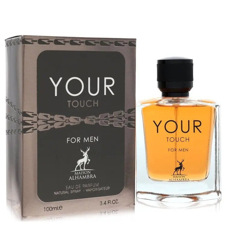 Maison Alhambra  Maison Alhambra Your Touch by Maison Alhambra Eau De Parfum Spray 3.4 oz for Men for Fragrances for Men Maison Alhambra
