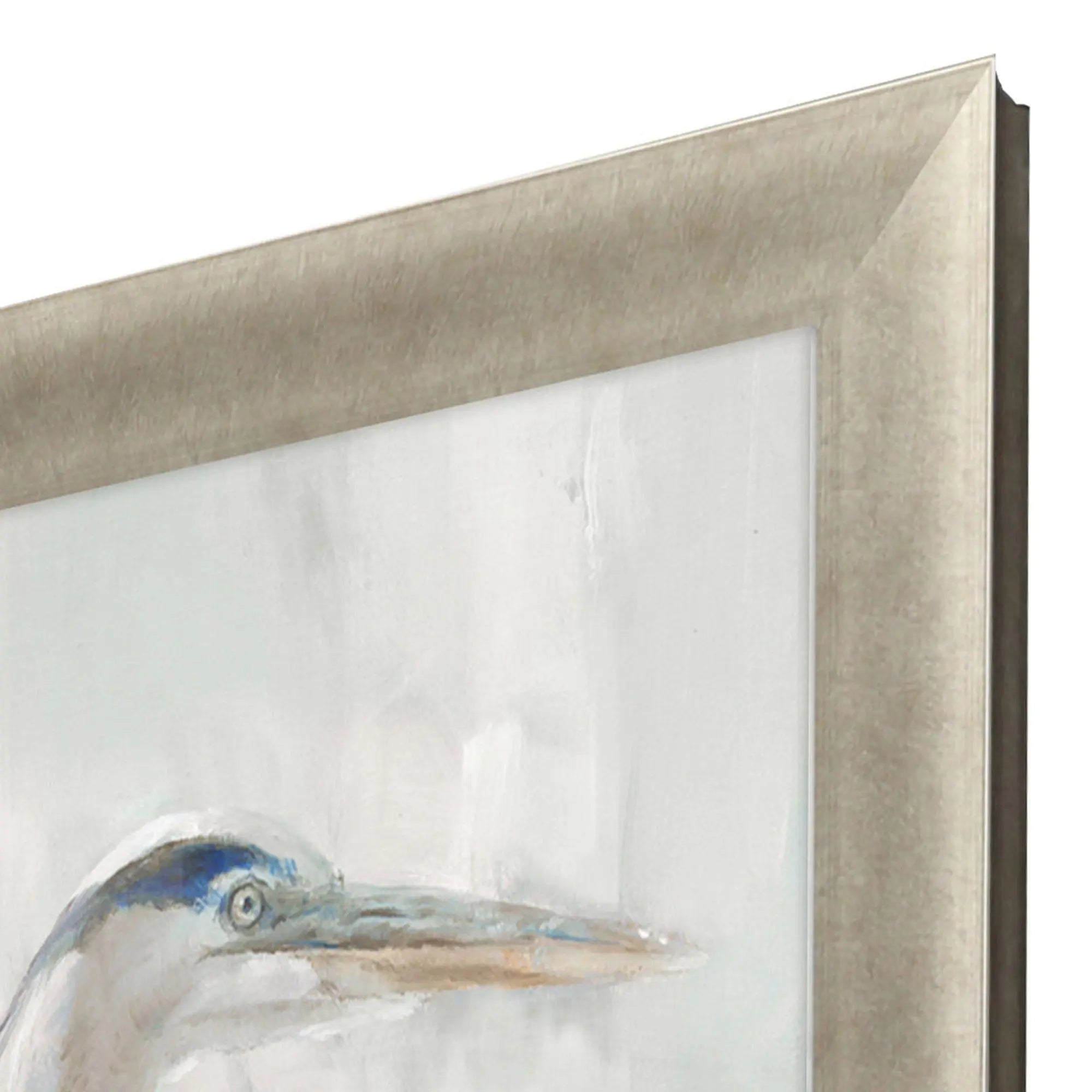 Majestic Blue Heron I Gold Framed Wall Art Homeroots Home Decor