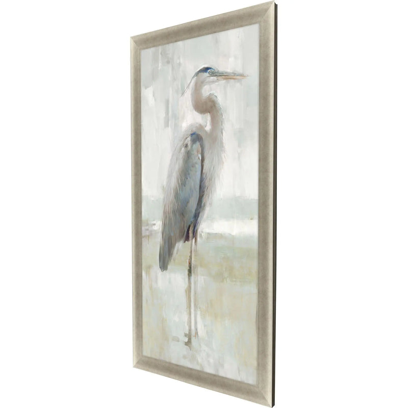 Majestic Blue Heron I Gold Framed Wall Art Homeroots Home Decor