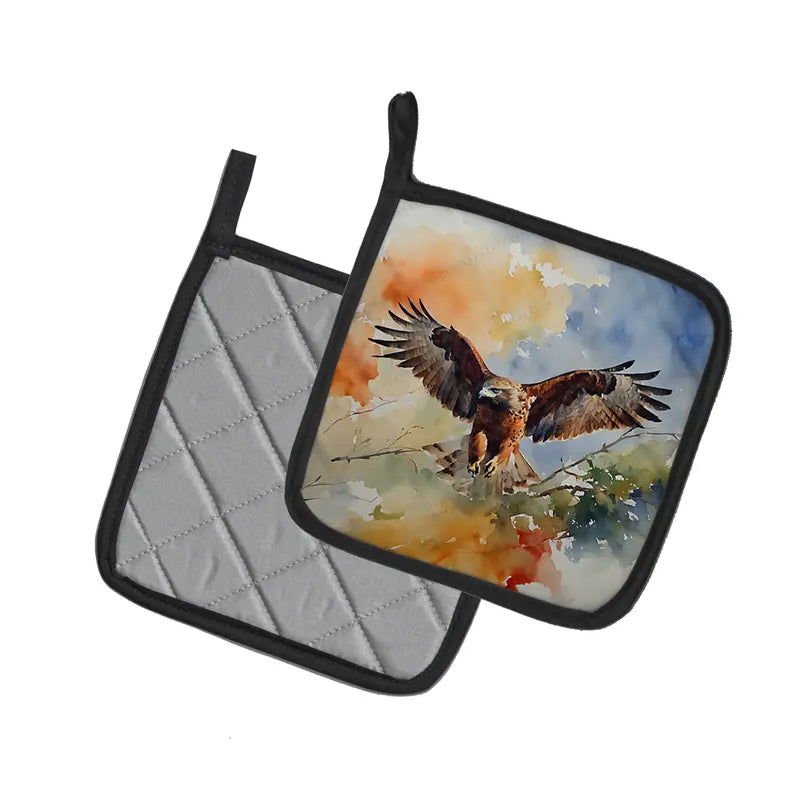 Mallard Pair of Pot Holders Caroline's Treasures