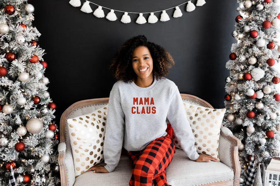 Mama Claus Sweatshirt Bella Bean