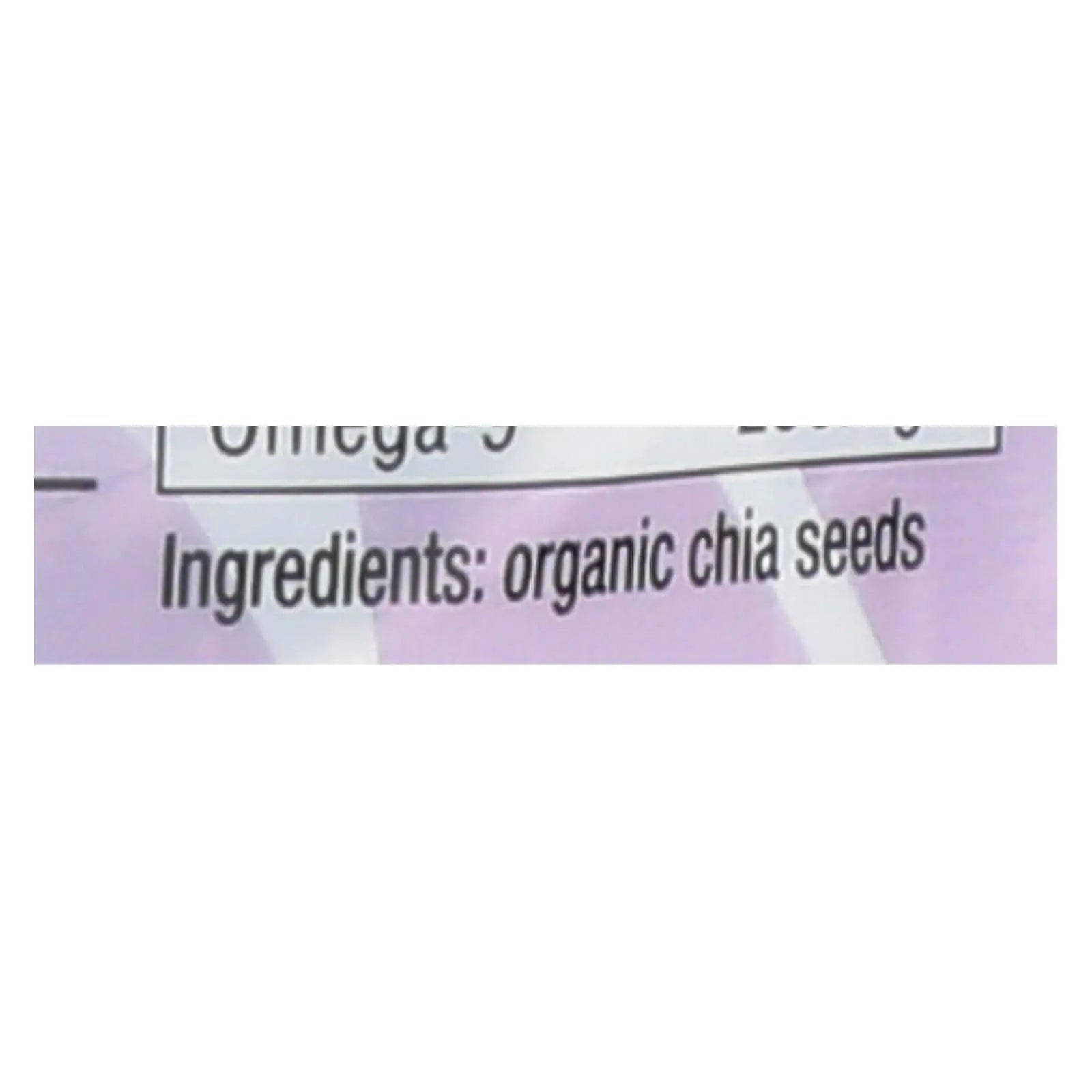 Mamma Chia Chia Seed - Organic - Black - Case Of 4 - 12 Oz Mamma Chia