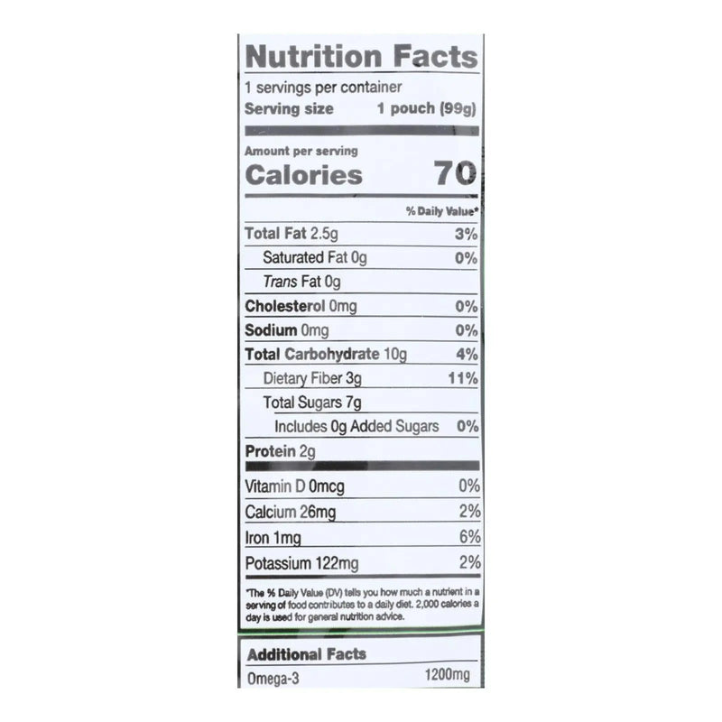 Mamma Chia Squeeze Vitality Snack - Green Magic - Case Of 16 - 3.5 Oz. Mamma Chia