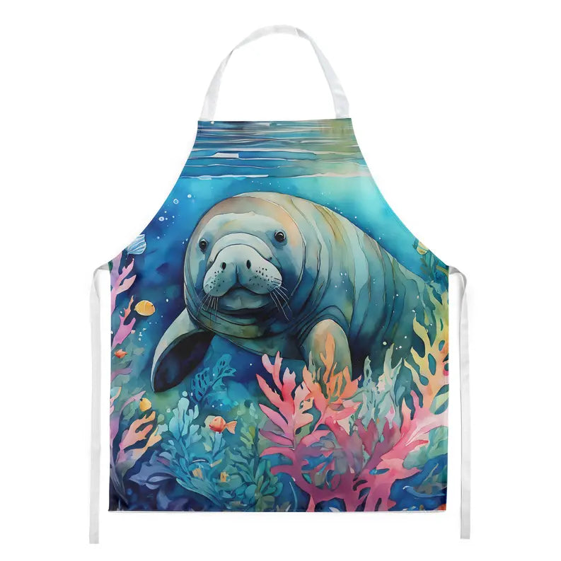 Manatee Apron Caroline's Treasures