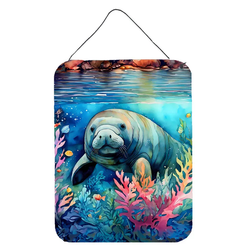 Manatee Pair of Pot Holders Caroline's Treasures