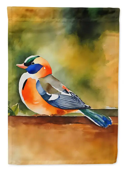 Mandarin Duck Garden Flag Caroline's Treasures