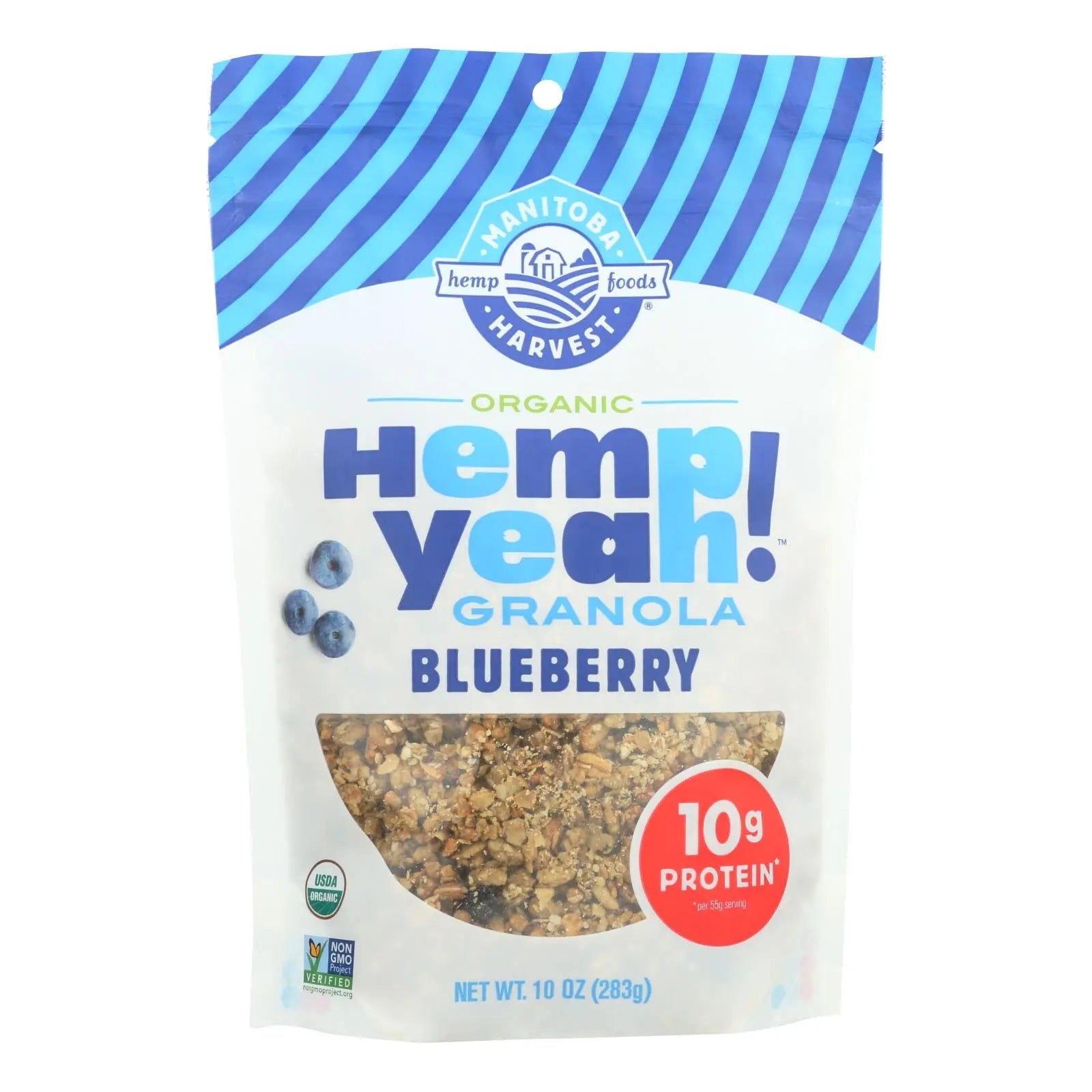 Manitoba Harvest - Granola Hemp Blubry - Case Of 6 - 10 Oz Manitoba Harvest