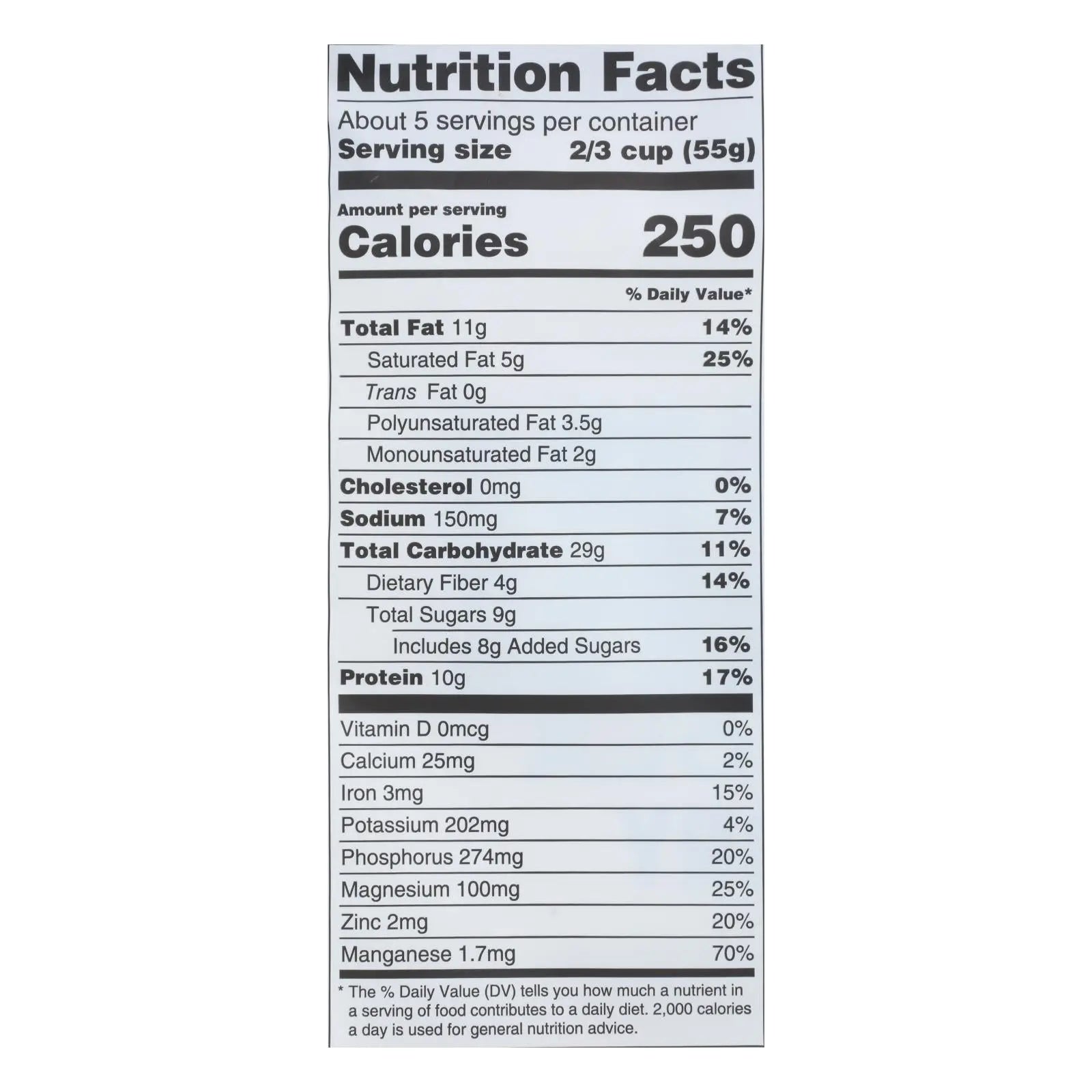 Manitoba Harvest - Granola Hemp Blubry - Case Of 6 - 10 Oz Manitoba Harvest