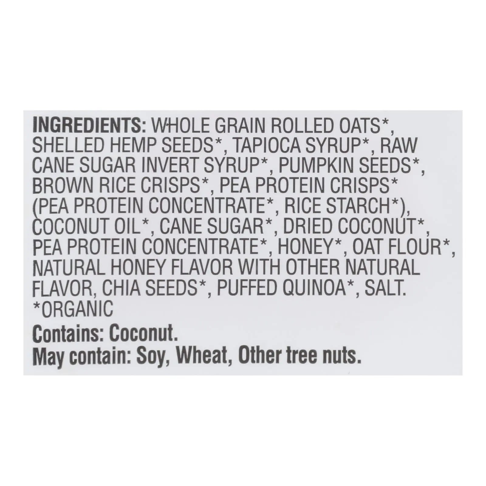 Manitoba Harvest - Granola Hemp Hny/oats - Case Of 6 - 10 Oz Manitoba Harvest