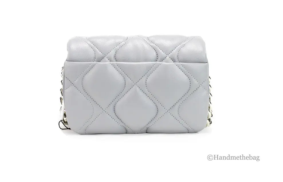 Marc Jacobs Small Rock Grey Quilted Leather Crossbody Bag JV Deals