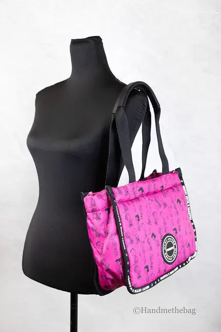 Marc Jacobs X Peanuts Medium Fuschia Nylon Tote JV Deals