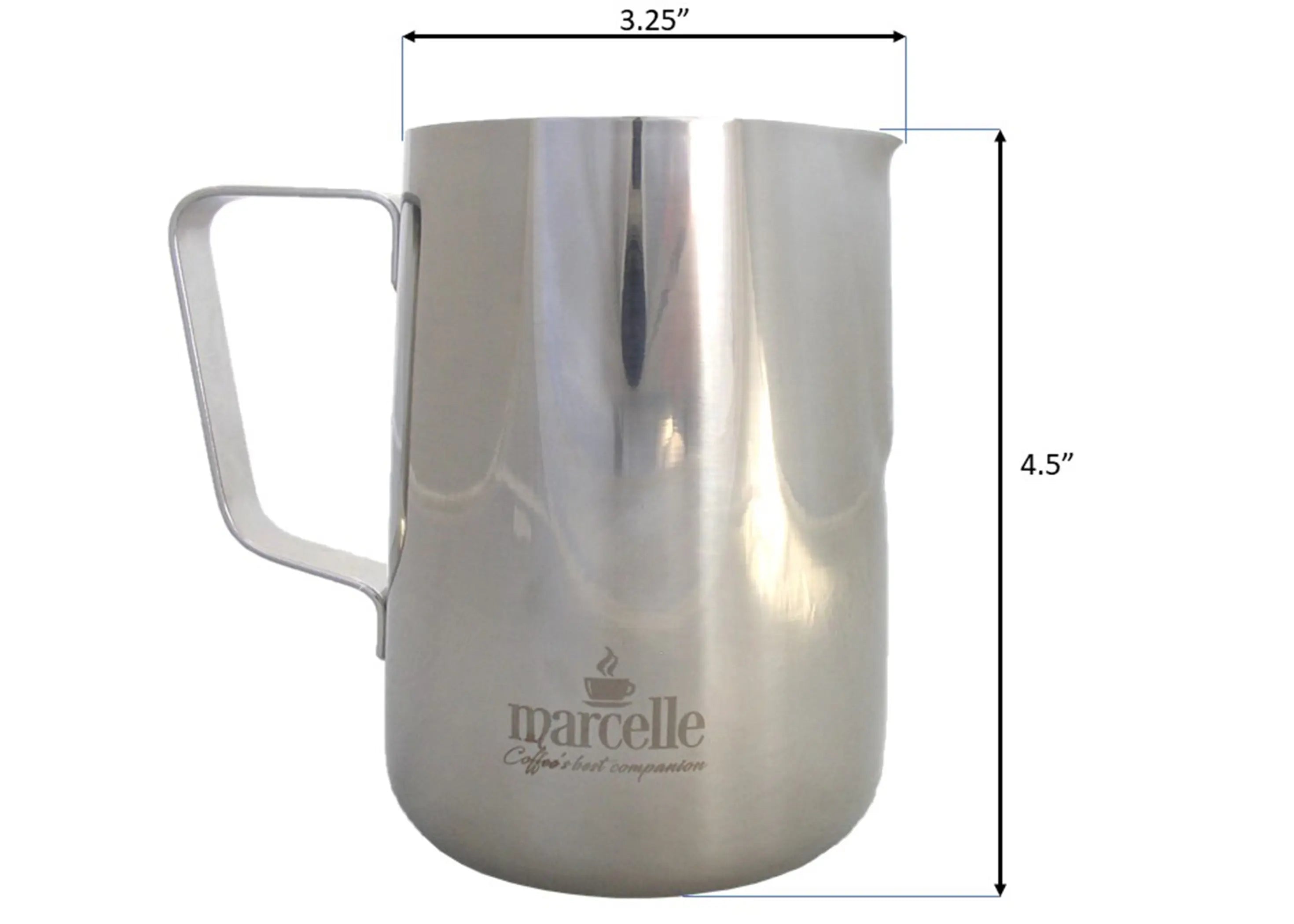 Marcelle 20 Oz. Stainless Steel Turkish Coffee Pot Waymore LLC