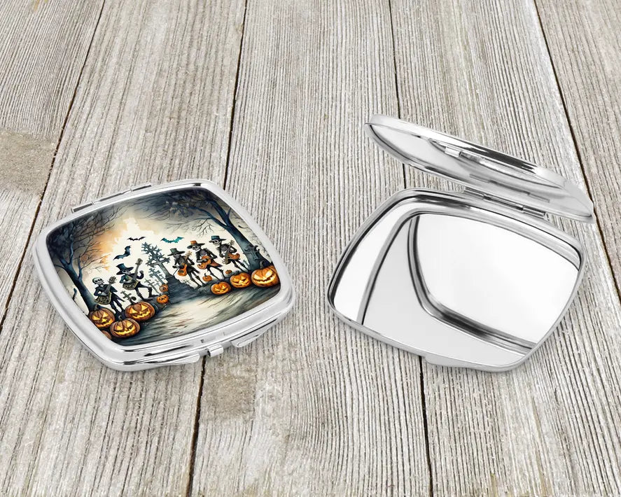 Mariachi Skeleton Compact Mirror Caroline's Treasures