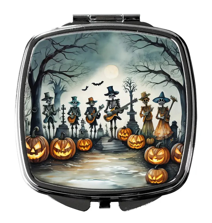 Mariachi Skeleton Compact Mirror Caroline's Treasures